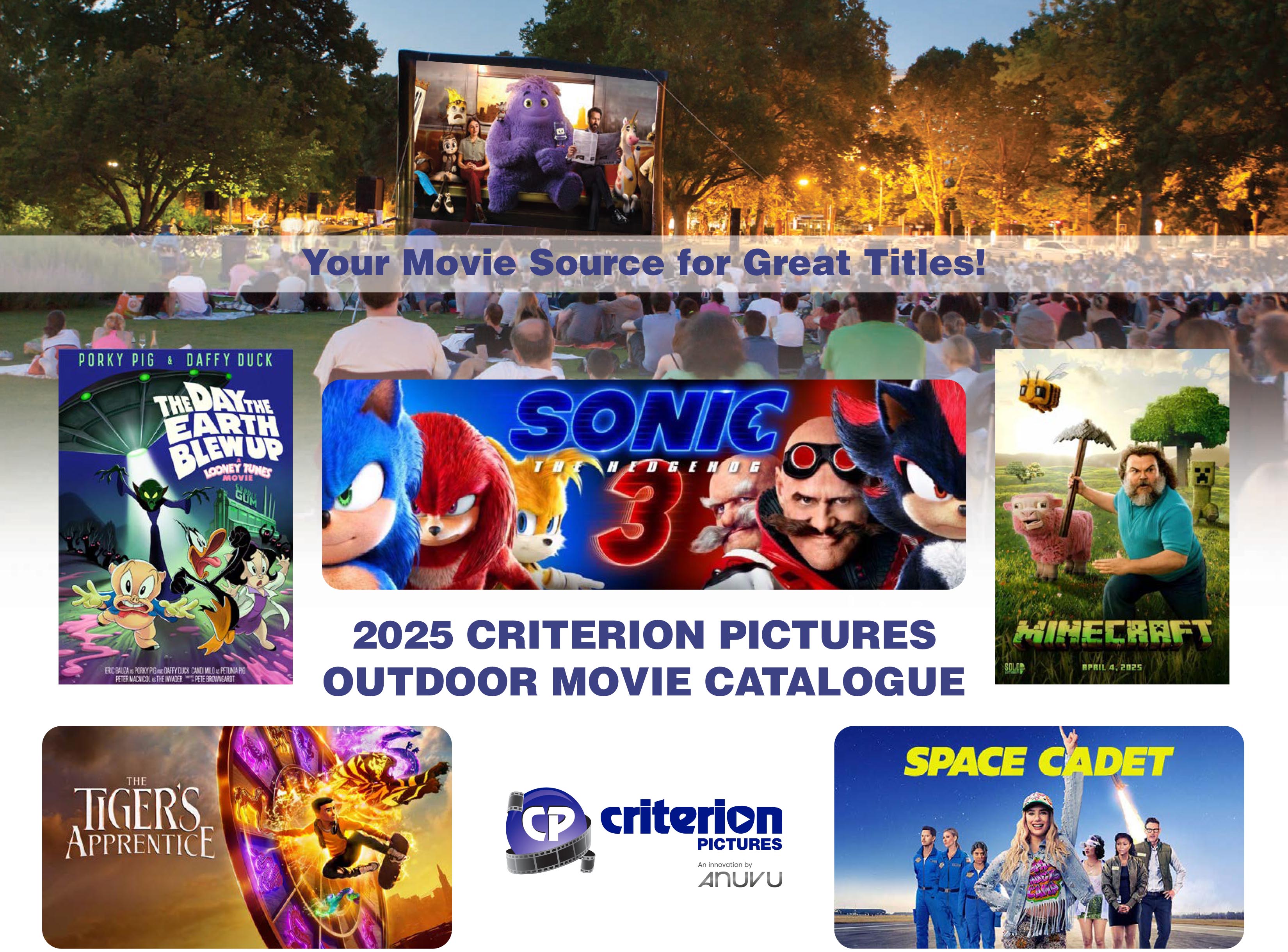 outdoor movie catalogue